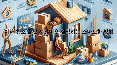 이사 청소 꿀팁🍯 시간&비용 절약하는 스마트한 방법 ✨
